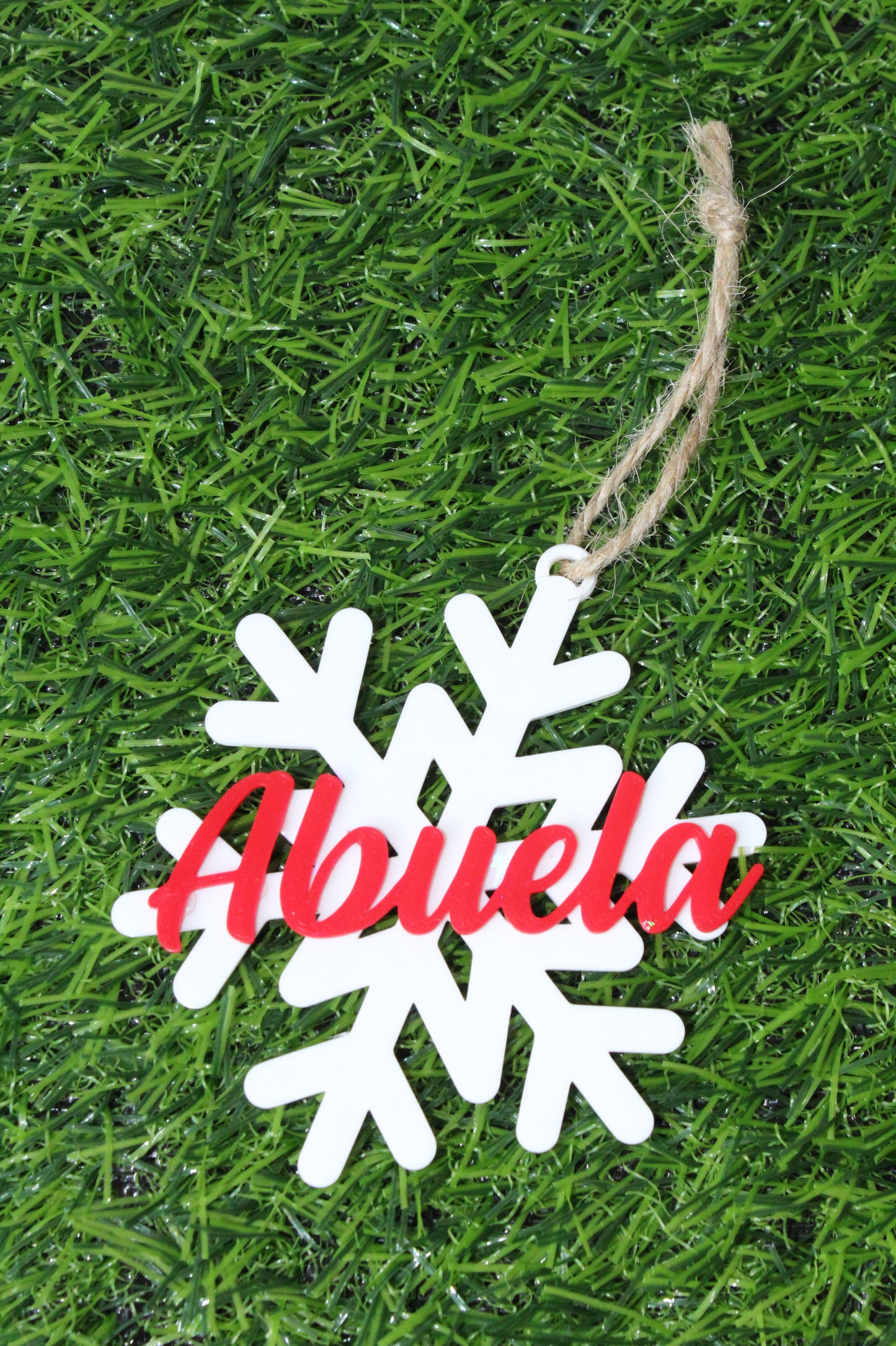 Copo de Nieve Árbol de Navidad