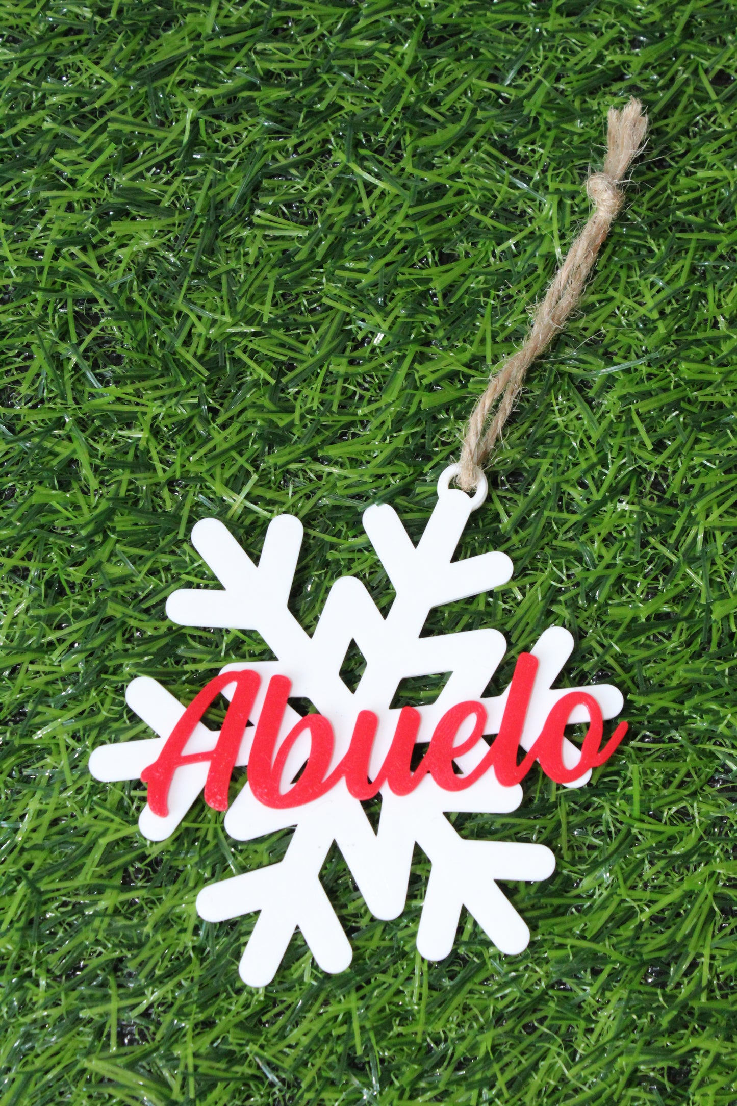 Copo de Nieve Árbol de Navidad
