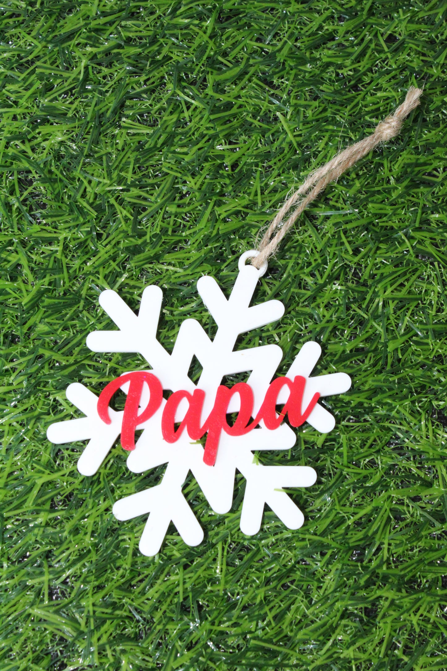 Copo de Nieve Árbol de Navidad