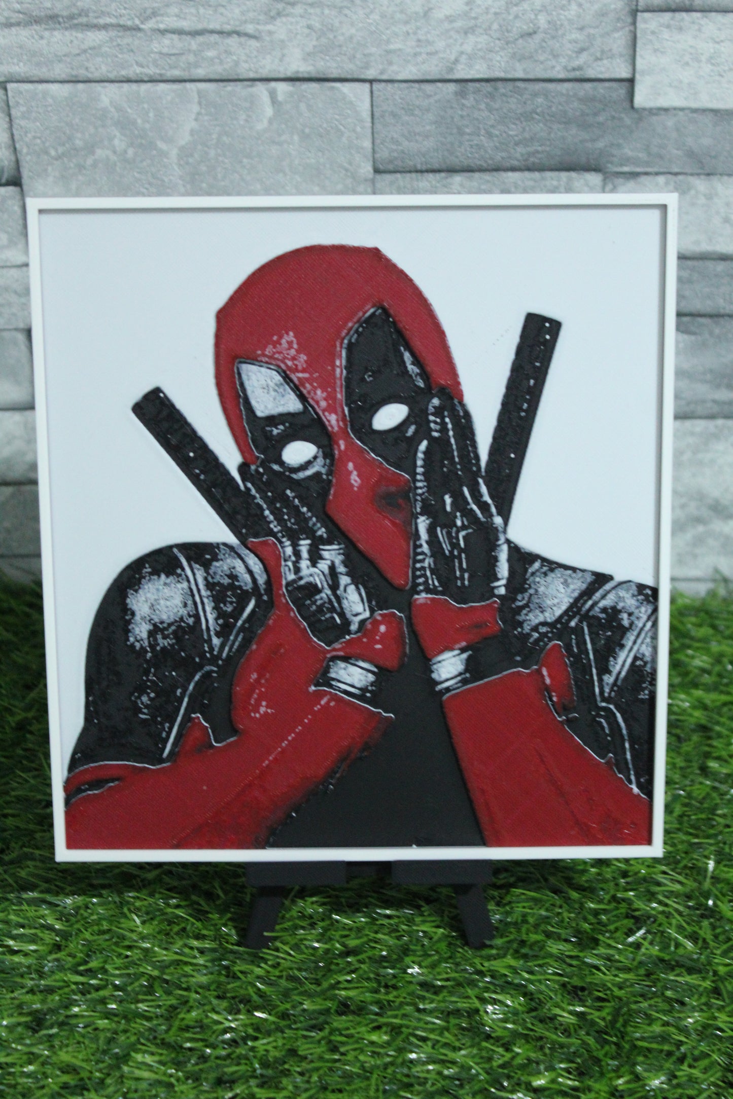 Lámina DeadPool Texturizada