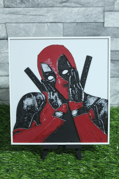 Lámina DeadPool Texturizada