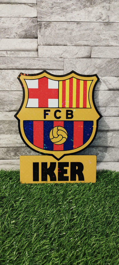 Placa F.C. Barcelona Personalizable